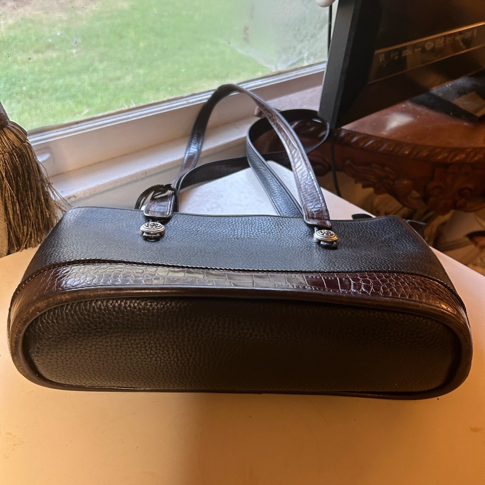 Brighton Black and Brown Classic Tote - Picture 5 of 6